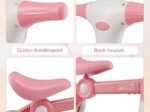 Baby Balance Bike with 4 Wheels 1-3 Years Old