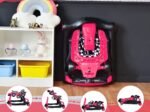 4 in 1 Baby Walker Pusher Foldable Adjustable Height and Speed Music Box