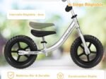 Balance Bike without Pedals for Children 2 Years + Adjustable Handlebars and Saddle