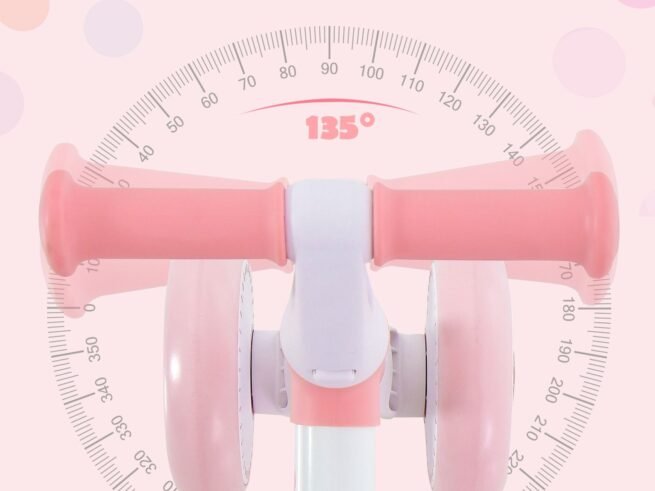 Baby Balance Bike Toddler Walker Training Bicycle with Adjustable Seat