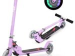 Children's Kick Scooter 2 Wheels Foldable LED Light Adjustable Height