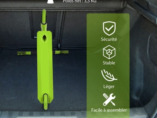 Children's Scooter 2 Wheels HIC Compression System ABEC-9 Bearings 7 Years