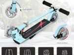 Children's Kick Scooter 2 Wheels Foldable LED Light Adjustable Height