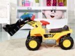 Children's Ride On Tractor Excavator Four-Tire Vocal Toy