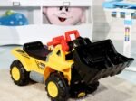 Children's Ride On Tractor Excavator Four-Tire Vocal Toy