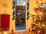 Artificial Christmas Garland 270CM with 50 LED Lights Timer Pine Cones