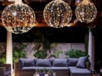 3 Decorative LED Christmas Balls 180 Warm and 180 White Light