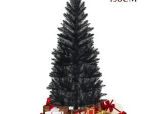 Artificial Halloween/Christmas Tree Black 150 cm 300 Branches