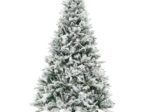 Artificial Christmas Tree 180 cm with Pine Needles 240 LED Lights 8 Lighting Modes