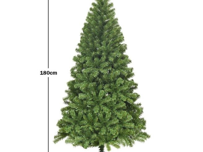 Artificial Christmas Tree 180CM Metal Stand Decoration