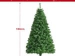 Artificial Christmas Tree 180cm Shiny Fiber Optic Spruce Foldable Stand