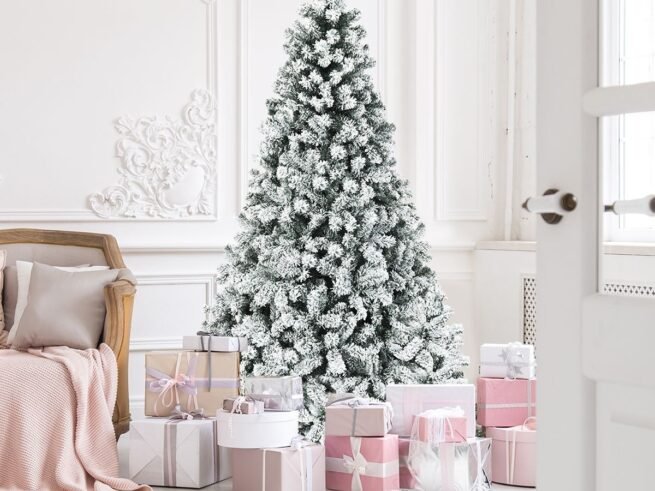 Artificial Christmas Tree 225 CM with 450 LED 1010 Branches PVC