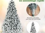 Artificial Christmas Tree 225 CM with 450 LED 1010 Branches PVC