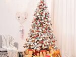 Artificial Christmas Tree 225 CM with 450 LED 1010 Branches PVC