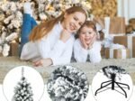Artificial Christmas Tree 225 CM with 450 LED 1010 Branches PVC
