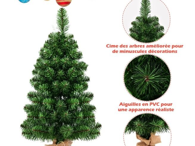 Mini Artificial Table Christmas Tree 90CM 96 Branches