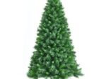 Artificial Christmas Tree Hinged 180cm 645 Branches Metal Stand