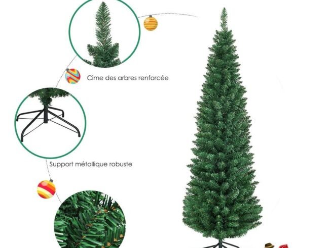 Artificial Christmas Tree 180CM Metal Stand