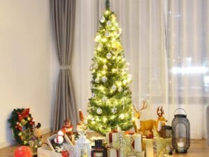 Artificial Christmas Tree 180CM Metal Stand