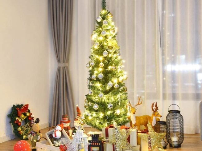 Artificial Christmas Tree 180CM Metal Stand