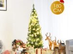 Artificial Christmas Tree 180CM Metal Stand
