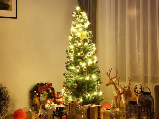 Artificial Christmas Tree 180CM Metal Stand