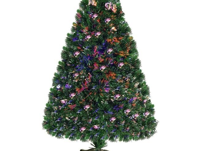 Artificial Christmas tree 90 cm with LED Lights Decoration
