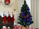 Artificial Christmas tree 90 cm with LED Lights Decoration