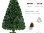 Artificial Christmas tree 90 cm with LED Lights Decoration