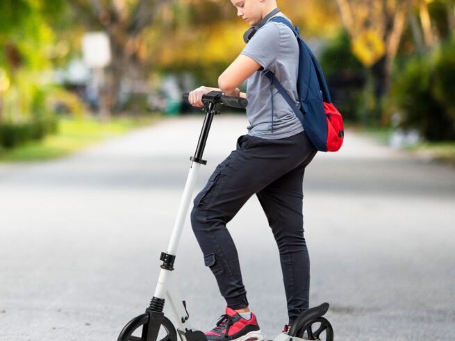 One-Second Foldable Scooter Kickstand ABCE-7 Bearings Load 100 kg