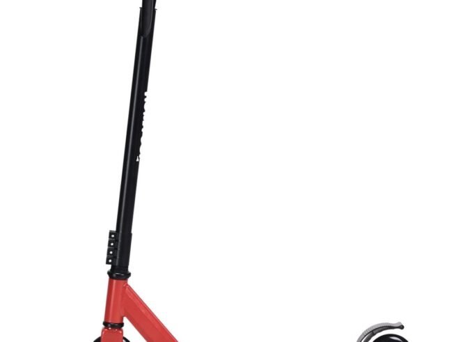 Freestyle Scooter with 360° PU Wheels Rear Brake and Non-Slip Handlebar