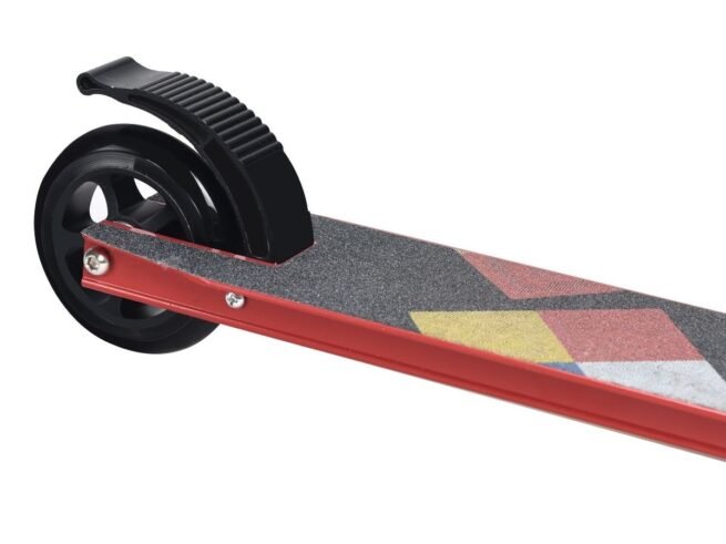 Freestyle Scooter with 360° PU Wheels Rear Brake and Non-Slip Handlebar