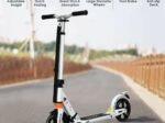 2 Wheel Scooter with Foldable Brake 3 Adjustable Heights Load 100KG