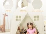 Playhouse Play Tent for Children Non-Slip Mat Indoor Outdoor
