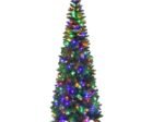 LED Artificial Christmas Tree 225cm Longiform 350 LED Colorful Lights