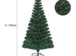 Artificial Christmas Tree 150cm 180 LED Lights 8 Lighting Modes