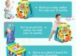 3 in 1 Talking Walker for Baby 9+Months Interactive for Learning to Walk