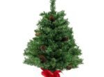 Mini Pre-Lit Christmas Tree 64cm 50 LED Lights 8 Lighting Modes