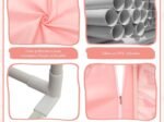 Children's Play Tent Playhouse Breathable Mesh Windows Pink