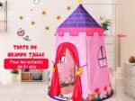 Children's Play Tent Playhouse Thick Oxford Fabric Carrying Bag Pink