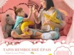 Children's Play Tent Playhouse Breathable Mesh Windows Pink