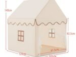 Children's Playhouse Play Tent Cotton Princess Style Hut Coffee