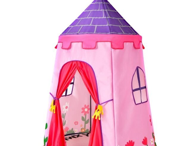 Children's Play Tent Playhouse Thick Oxford Fabric Carrying Bag Pink