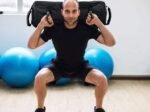 Fitness Weightlifting Sandbags for Bodybuilding Exercise 27kg