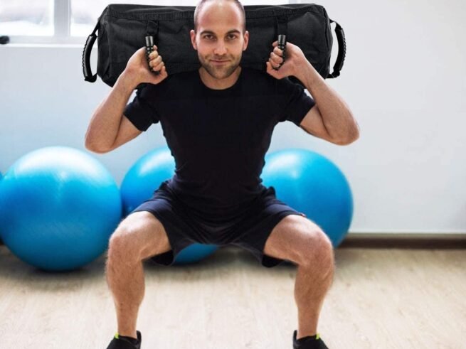 Fitness Weightlifting Sandbags for Bodybuilding Exercise 27kg