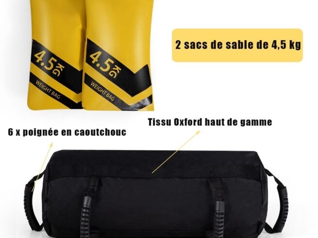 Fitness Weightlifting Sandbags for Bodybuilding Exercise 9 KG