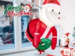 Inflatable Santa Claus Christmas Decoration LED Lights 100cm