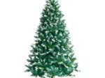 Artificial Snowy Christmas Tree 180 cm with 976 Branches Metal Stand