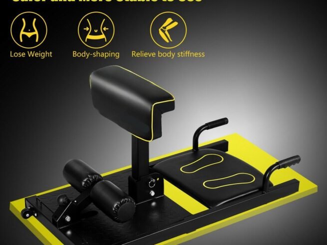 8-in-1 Squat Machine Gym Fitness Equipment 9 Height Load 120KG