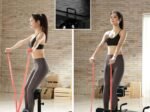 8-in-1 Squat Machine Gym Fitness Equipment 9 Height Load 120KG